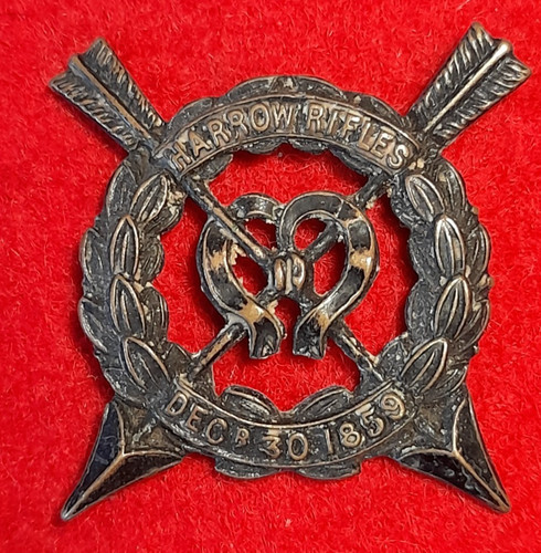 Harrow rifles officers - harrow,