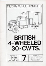 Military Vehicle Booklet -
