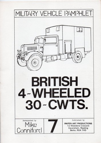 Military vehicle booklet - vehicle,