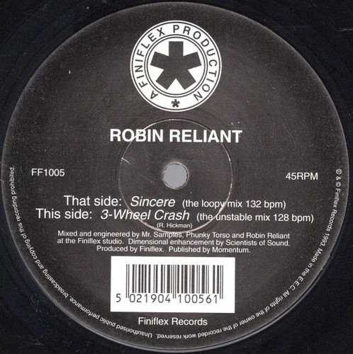 Robin reliant sincere 12 - -, sincere,