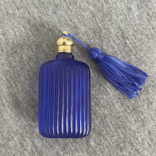 Vintage cobalt blue ribbed - vintage,