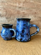 2 Welsh Studio Pottery Mugs
