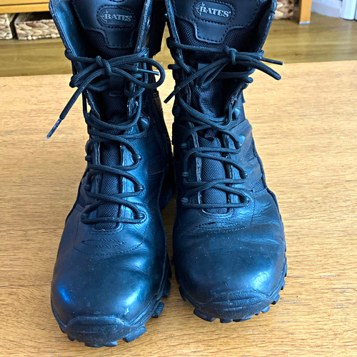 Bates men black - black, leather