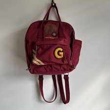Official Gryffindor Harry Potter Back Pack Carry Bag Red Zip Pockets