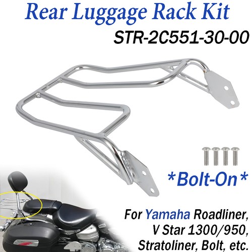 Rear luggage rack kit - rack, for