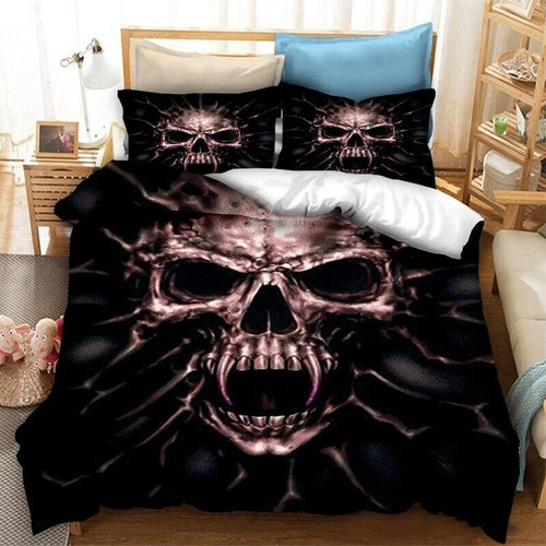 Skull lightweight quilt - skull,