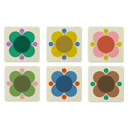 Orla kiely atomic - flower, set