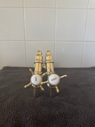 Solid brass kitchen bib taps - bib,
