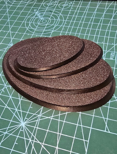 Various oval bases 60mm - various,