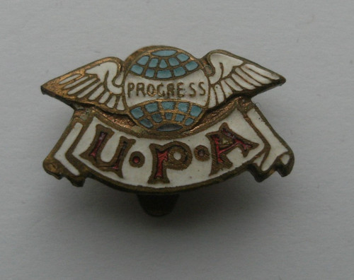 Trade union badge upa ref - union,