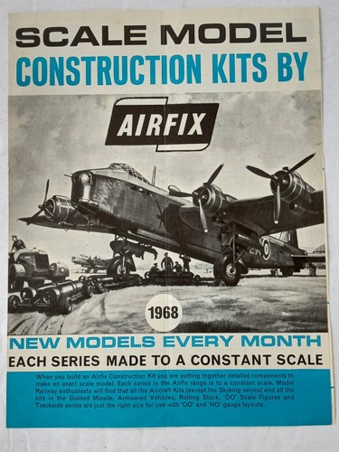 1968 airfix scale model - scale,