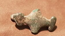 Ultra rare intact Celtic bronze clothing toggle. A must read description. L96m