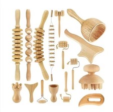 Wood Therapy Massage Tools Set