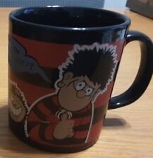 Dennis the Menace Mug with Gnasher "Have you been menaced?" 1990 Vintage 