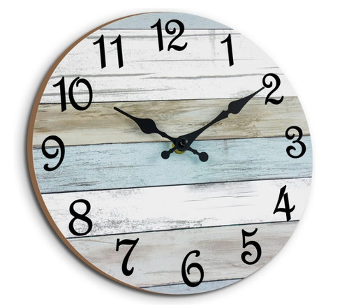 Wall clock rustic - wall,