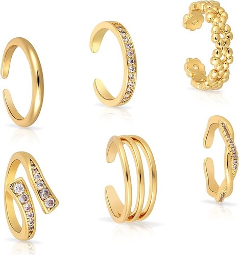6pcs gold toe - 6pcs,