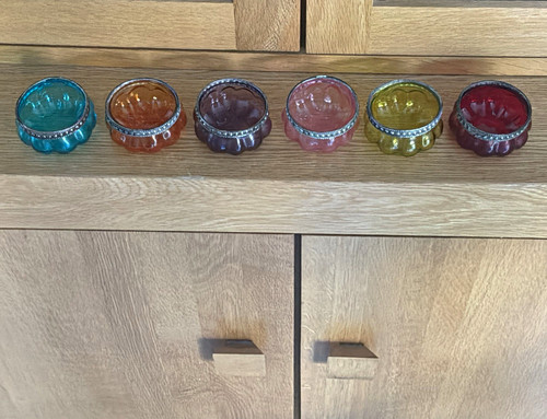 Set multicolour glass - multicolour,