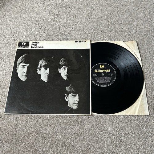 With the beatles vinyl - with, record