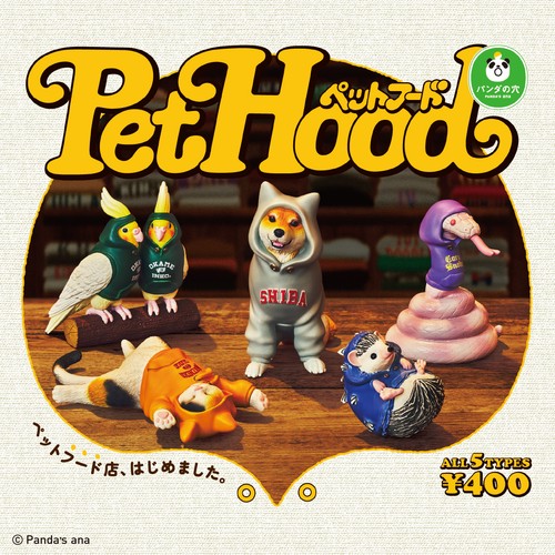 Panda hole pet - hood, complete