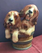 Spaniel Puppies In A Bucket