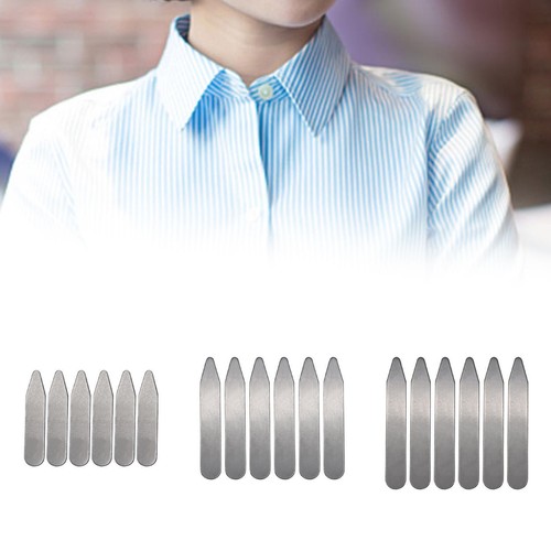 5pairs metal collar stays - metal,