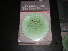 TAX DISC  HOLDER.. (MAGNETIC