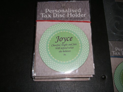 Tax disc holder magnetic - tax,