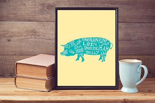 Pork pig meat - pig,