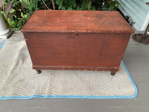 Antique dovetailed pine red - antique,,