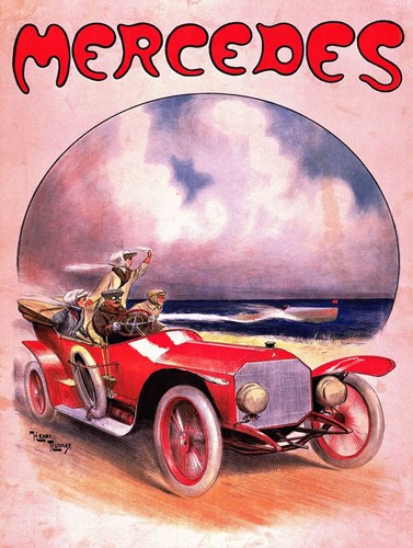 Mercedes retro replica - retro,