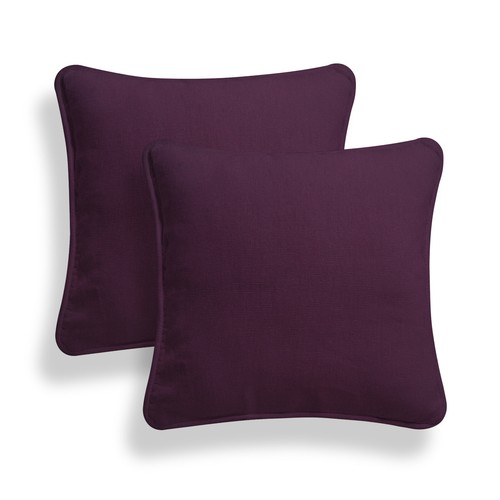 Cushion covers pack plain - pack, 2