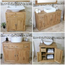 Bathroom Vanity Unit | Oak