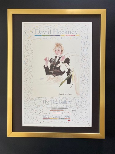 Signed david hockney 1987 - signed,