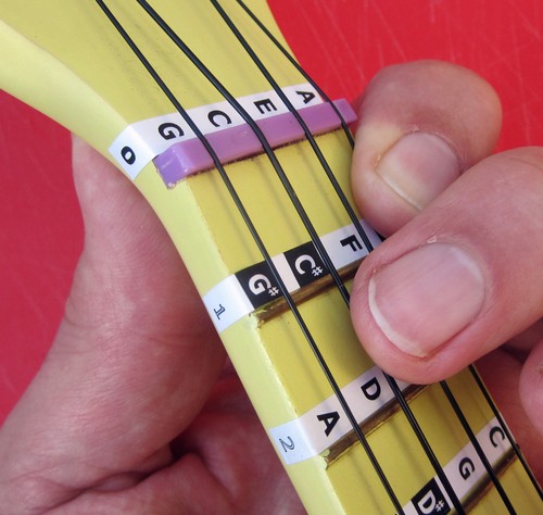 Beginners ukulele music note - beginners,