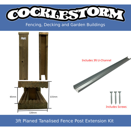 3ft planed timber concrete - p/t, timber/concrete