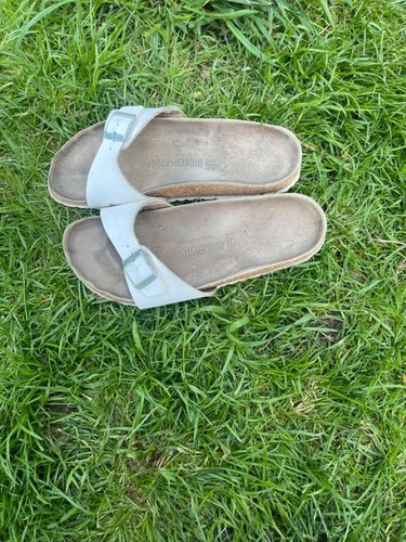 White birkenstock madrid - birkenstock,