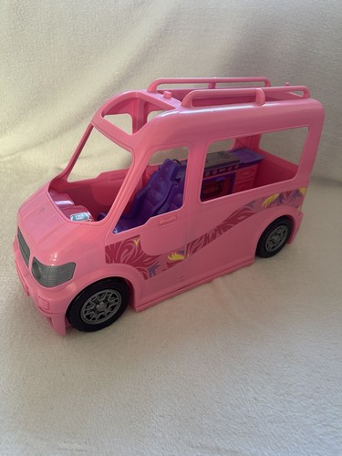 Barbie pink purple camper - barbie,