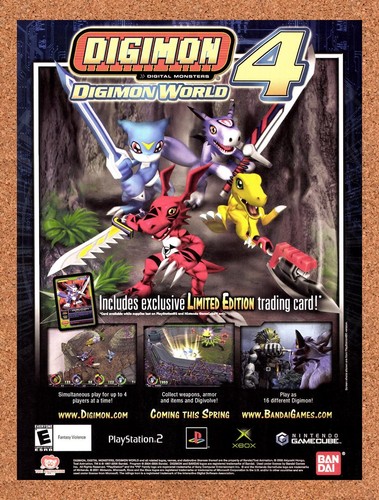 2005 digimon world ps2 - 2005,