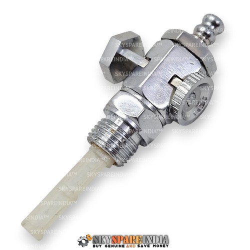 Fuel petrol tank tap chrome - tank,