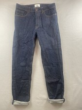 Folk Jeans Mens W34 L32 Blue