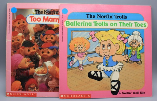 Lot norfin trolls books - lot, 2