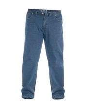 Duke Mens Jeans Elastic Waist
