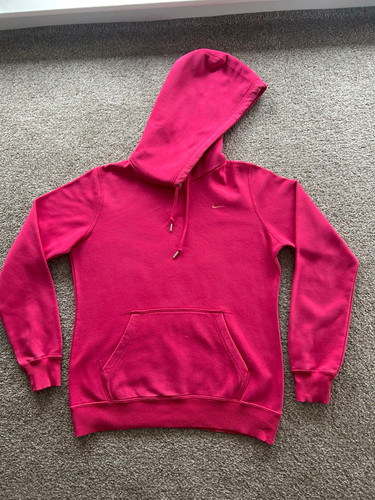 Nike pink pullover hoodie - pink,