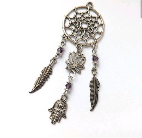 Silver tone necklace - silver,