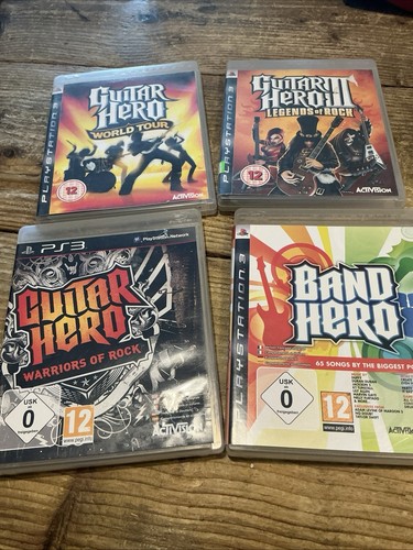 Playstation ps3 guitar hero - ps3,