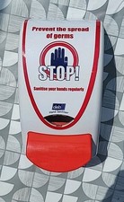 Deb 'Stop Sanitise Your Hands' 1 Litre Dispenser Only Mountable Hand Sanitizer