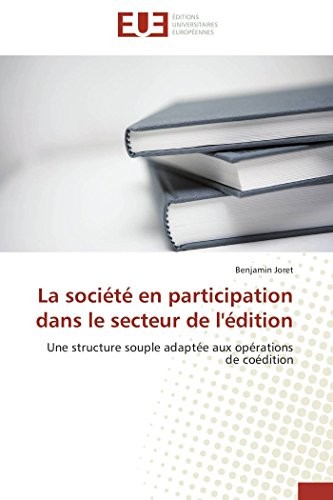 Societe en participation - societe,