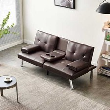 Sofa bed luxury leather - pu,