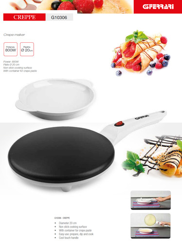 G3ferrari g10306 crepe maker - g3ferrari,