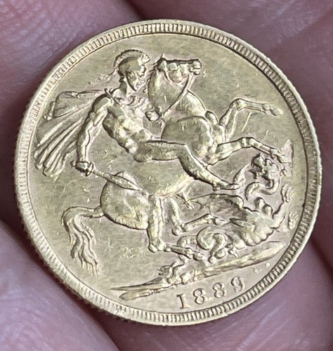 Queen victoria 1889 gold - 1889,